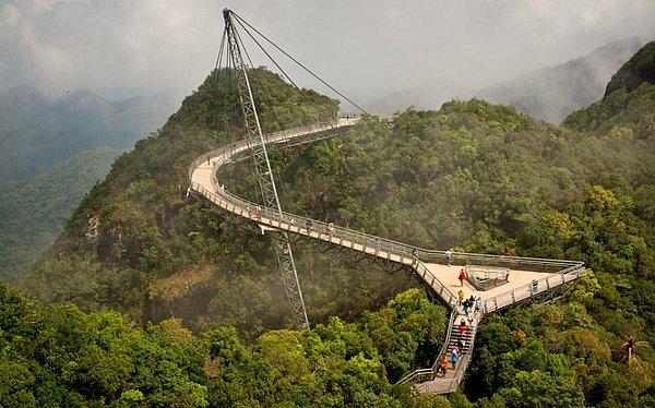 6. Langkawi Gökyüzü Köprüsü, Malezya