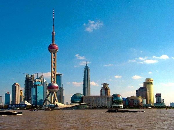 15. İnci Kulesi, Şangay, Çin