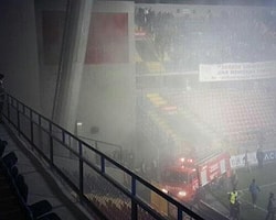 Stadyumda Yangın Çıktı!