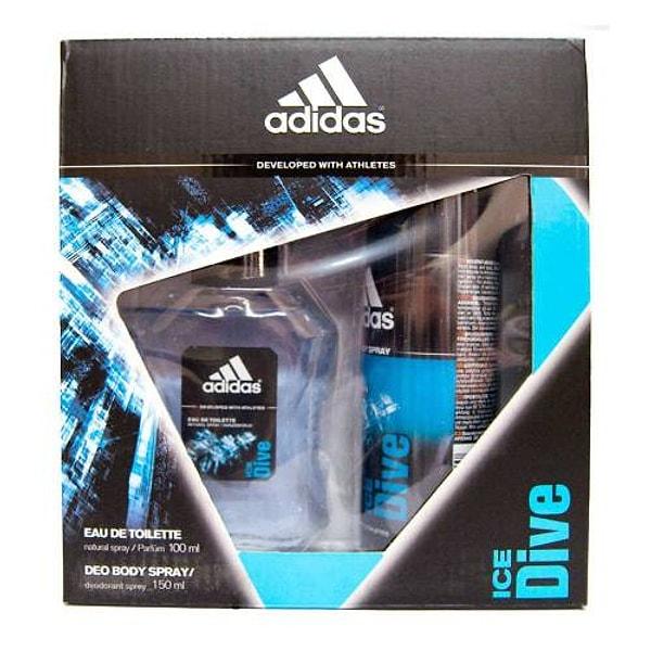 Adidas Ice Dıve EDT 100 ML Erkek Parfümü + Deo