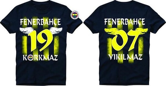 Fenerbahçe'den Ali İsmail Korkmaz Göndermeli Şampiyonluk Tişörtü