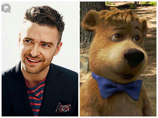 Justin Timberlake-Boo Boo Bear "Ayı Yogi"
