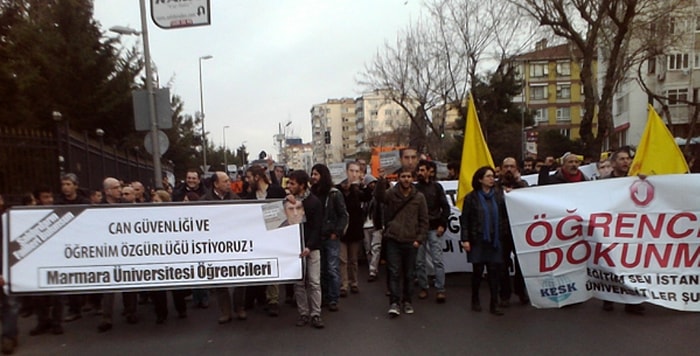 Marmara Üniversitesi Öğrencilerinden Rektörlük Hakkında Suç Duyurusu