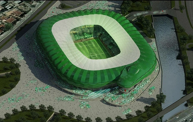 15.Bursaspor Timsah Arena Stadyumu.