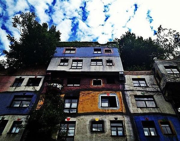 10. Hundertwasser House – Viyana, Avusturya