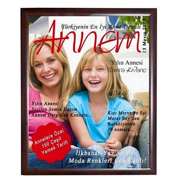 5-) Anneye Özel Dergi Kapağı