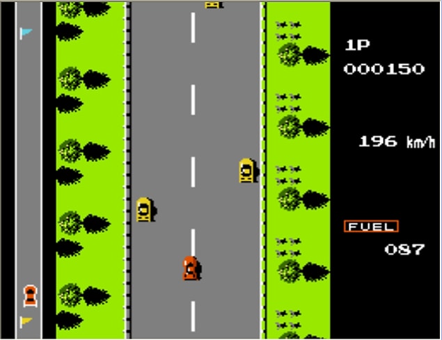 18. Road Fighter