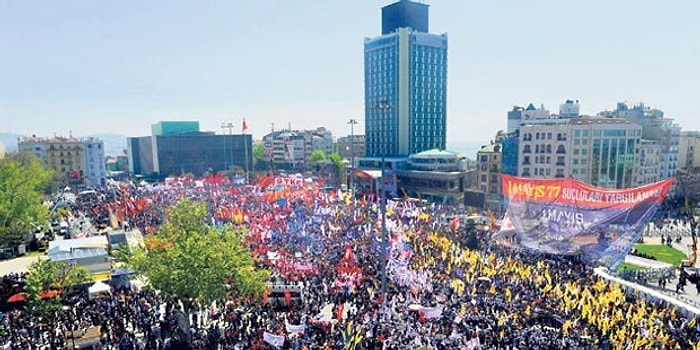 Valilik'ten Taksim'deki 1 Mayıs İçin 7 Kişi Şartı