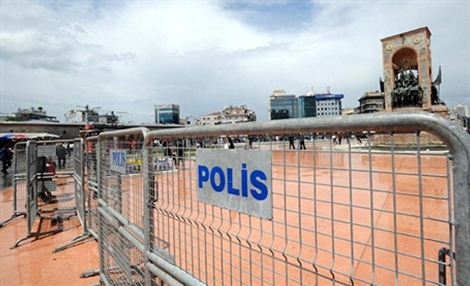 Taksim'de Gözaltılar Başladı