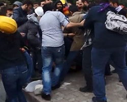 Polis Göstericilerin Arasında Kaldı