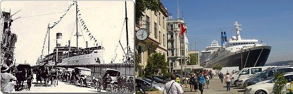 17. Karaköy Galata Limanı - 1920