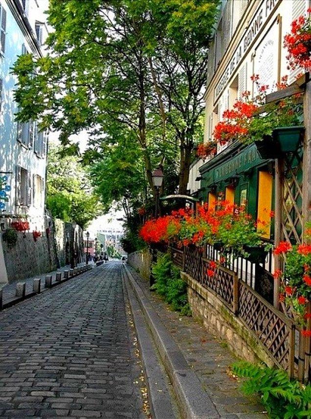 8. Montmarte Street, Paris – France