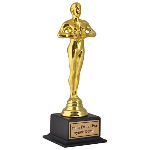 9-) Kişiye Özel Yazılı Büyük Boy - Bayan Oscar Ödülü