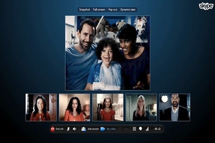 Artık Skype'ta Görüntülü Grup Konuşmaları Ücretsiz