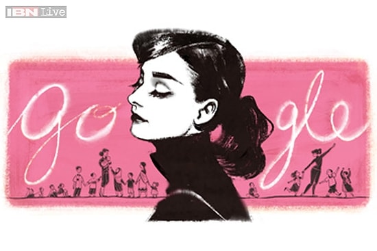 Google, Audrey Hepburn İçin Doodle Hazırladı