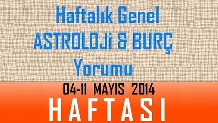 Haftalık Genel Burç ve Astroloji Yorumu Videoları (12 Burç)