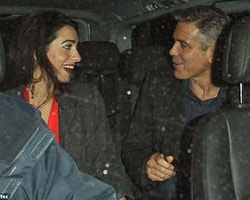 Clooney İçin Geleneklerini Bozdular