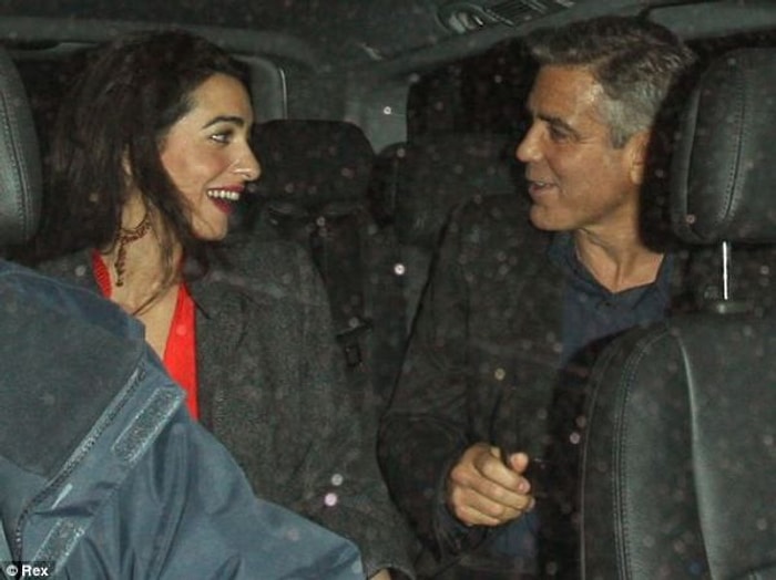 Clooney İçin Geleneklerini Bozdular