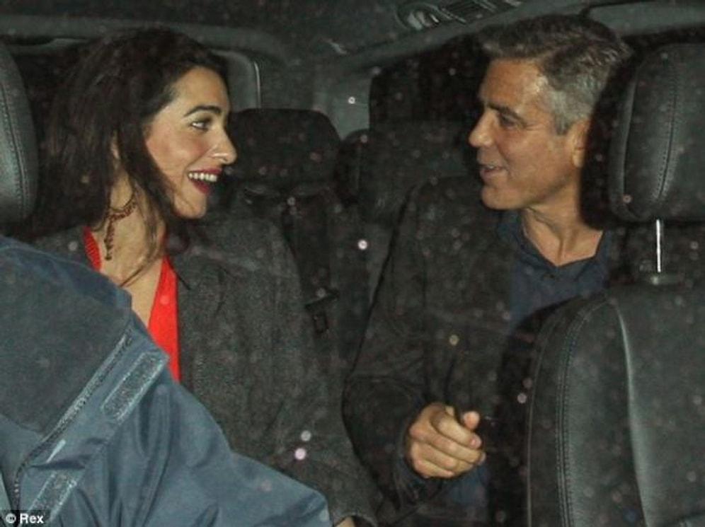 Clooney İçin Geleneklerini Bozdular