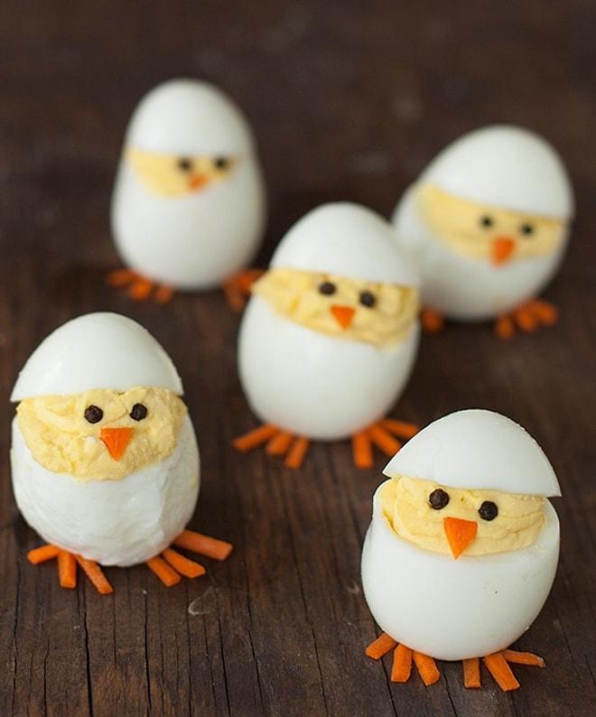 Çocuklar için Komik Civciv Yumurtalar