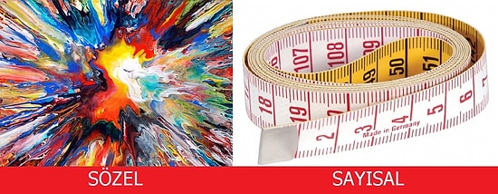 Sayısalcı & Sözelci Arasındaki En Az 19 Fark