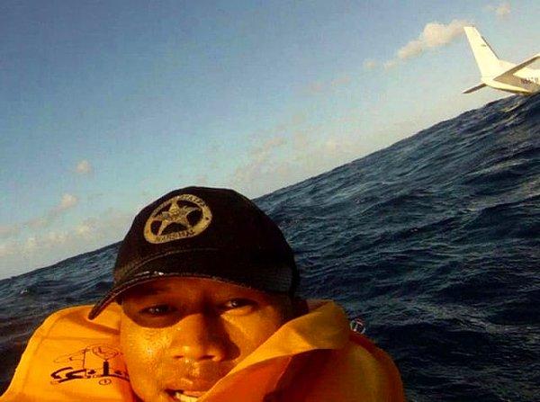 17. Hawaii uçak kazasındaki korkuyu gösteren bir GoPro selfisi