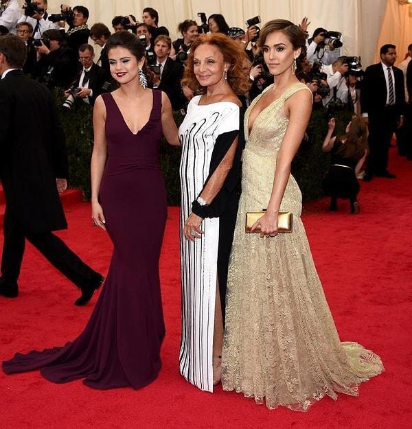 Selena Gomez, Diane Von Furstenberg ve Jessica Alba