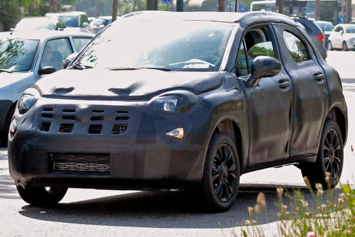 Fiat 500X SUV yakalandı Fiat 500X SUV yakalandı