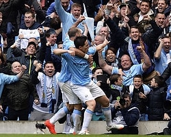 İngiltere'de Şampiyon Manchester City