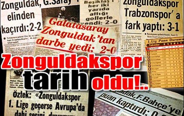 4. 1981-82 sezonundaki 4.lükten sonra ise Zonguldakspor'u zor günler bekliyordu. Sırasıyla 2.lig 3.lig...