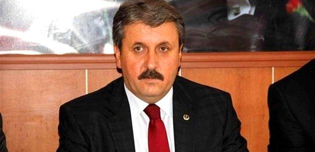 Büyük Birlik Partisi Genel Başkanı Mustafa Destici