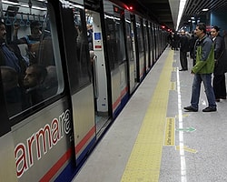 Marmaray'da Seferler 1 Saat 10 Dakika Durdu