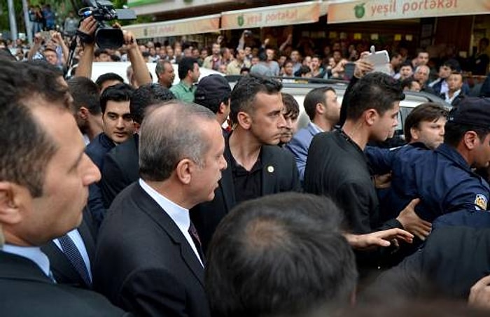 Erdoğan'a Soma'da Sert Tepki