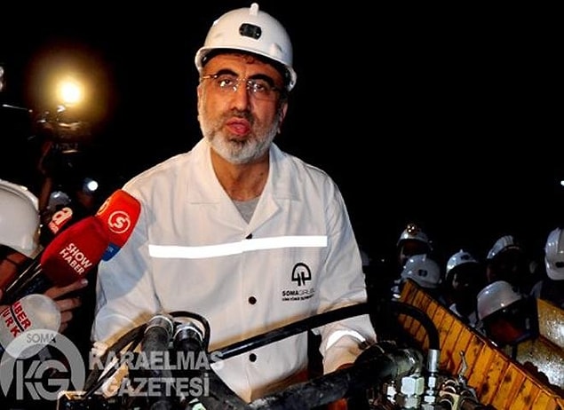 1. Soma'daki maden kazasını siyaset malzemesi yapmayın diyenler, bundan dokuz ay önce o madenin girişinde "dünyaya örnek maden yaptık" diye siyasetin dibine vurmamalıydı