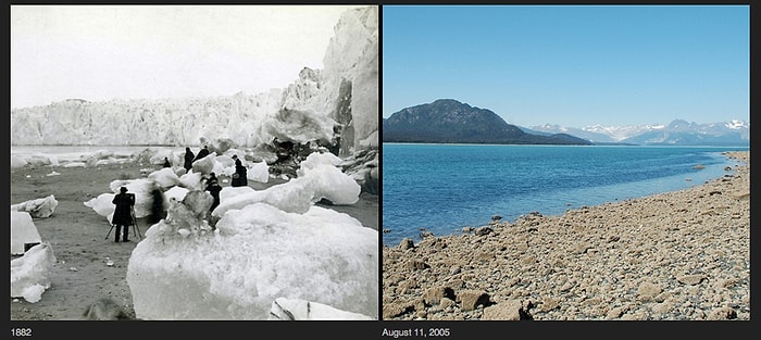 15 Karşılaştırmalı Fotoğraf ile Küresel Isınmanın Çarpıcı Sonuçları