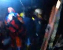 İşte Maden Ocağındaki Çalışmaların Görüntüleri