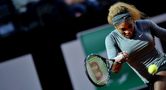 Serena Zorlanmadan Yarı Finalde