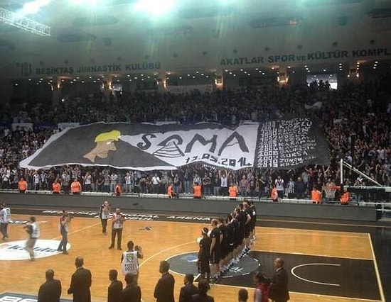 Basketbol Derbisinde Soma Unutulmadı