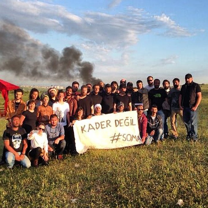 Muhteşem Yüzyıl'dan Soma Protestosu