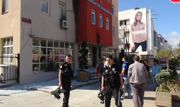 Kaymakamlık Binasına Molotoflu Saldırı