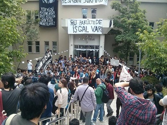 İTÜ Maden Fakültesi'nde Soma İşgali Sona Erdi