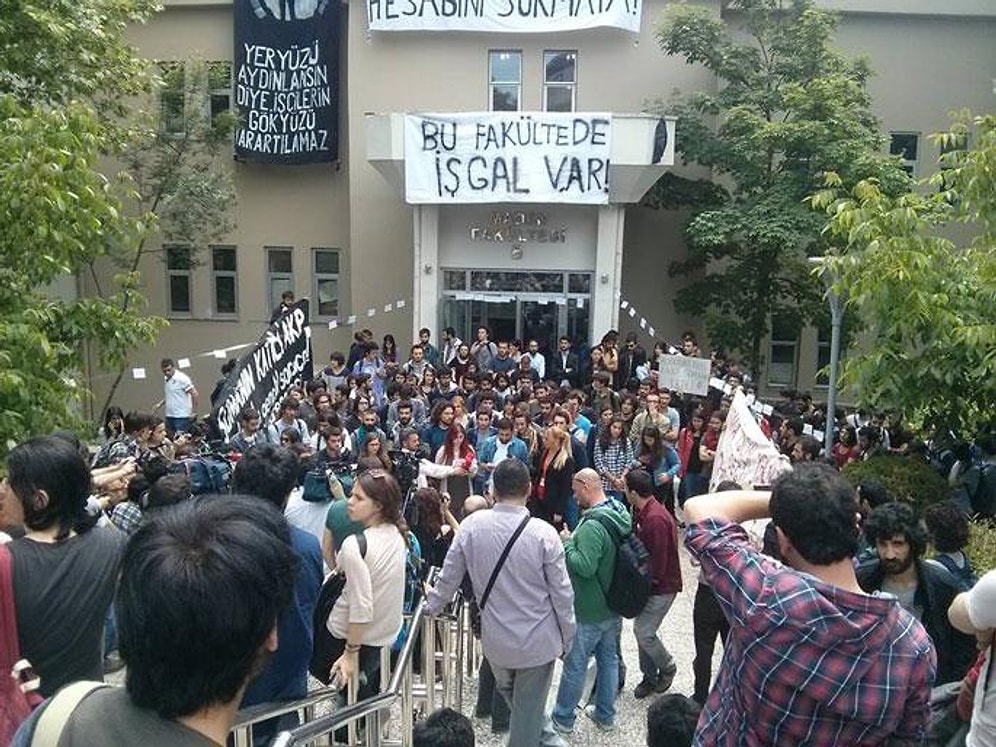 İTÜ Maden Fakültesi'nde Soma İşgali Sona Erdi