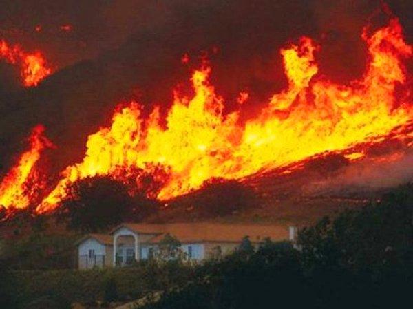 16. Kaybolan avcının yardım bulmak için yaktığı ateş California'da 2400 evi yaktı