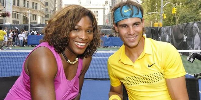 Rafa ve Serena yine zirvede