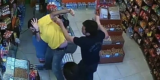 Esnaf Döven Çevik Kuvvet Polisi Açığa Alındı