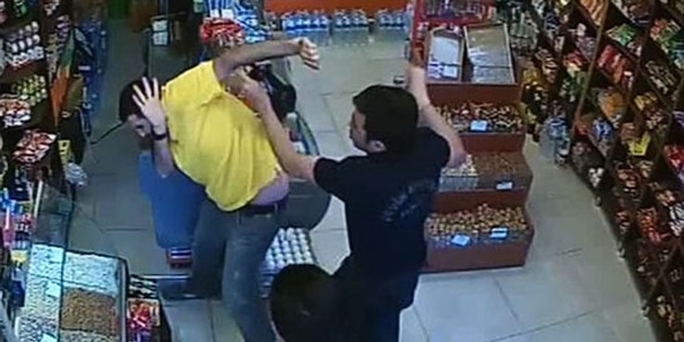 Esnaf Döven Çevik Kuvvet Polisi Açığa Alındı