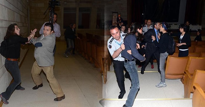 İstanbul Üniversitesi'nde Soma Eylemi