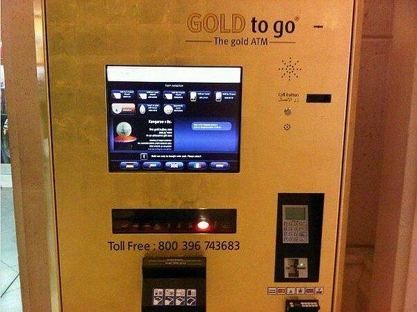 2. Altın veren bir ATM