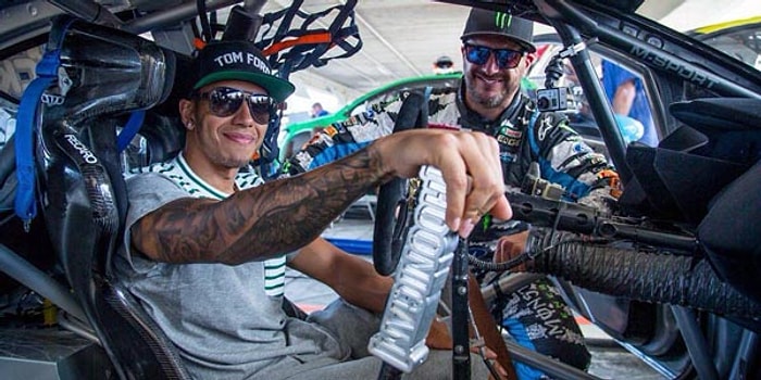 Ken Block & Lewis Hamilton'a Karşı