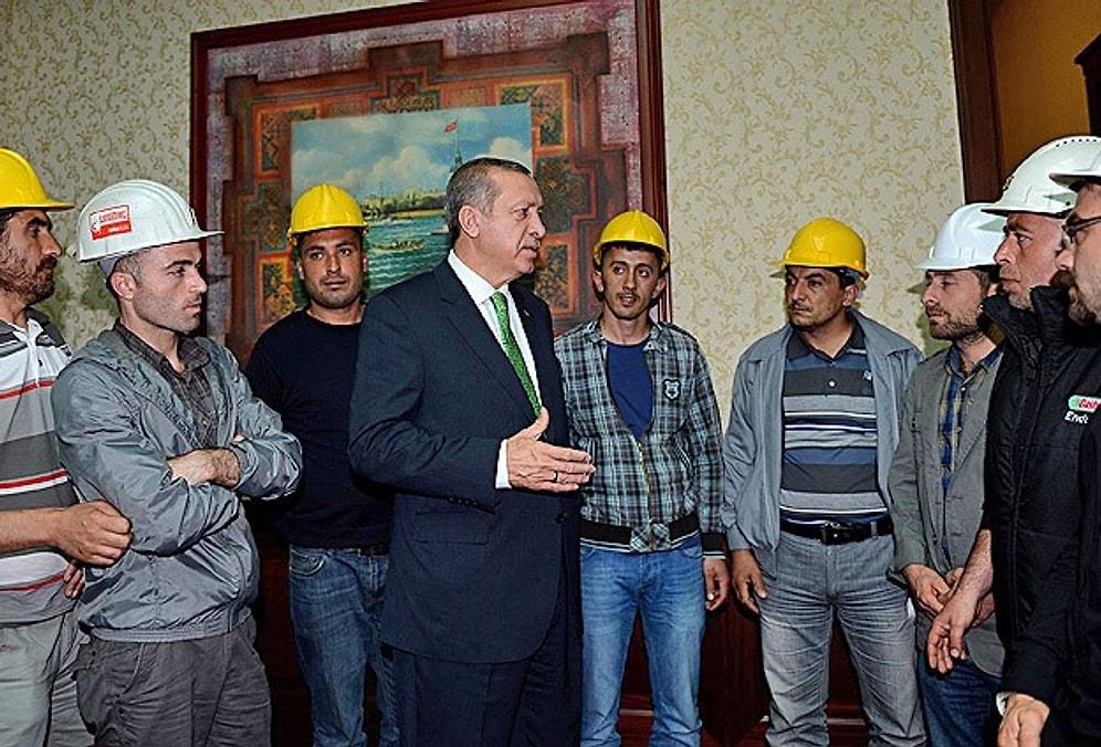 Başbakan Erdoğan Maden İşçileriyle Görüştü